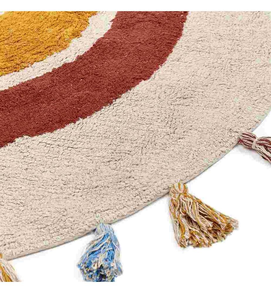 Tapis enfant YAGCI Multicolore ø 120 cm Coton