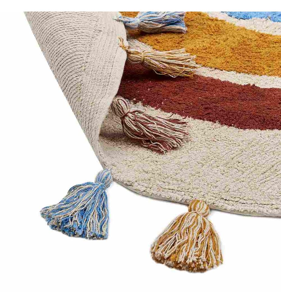Tapis enfant YAGCI Multicolore ø 120 cm Coton