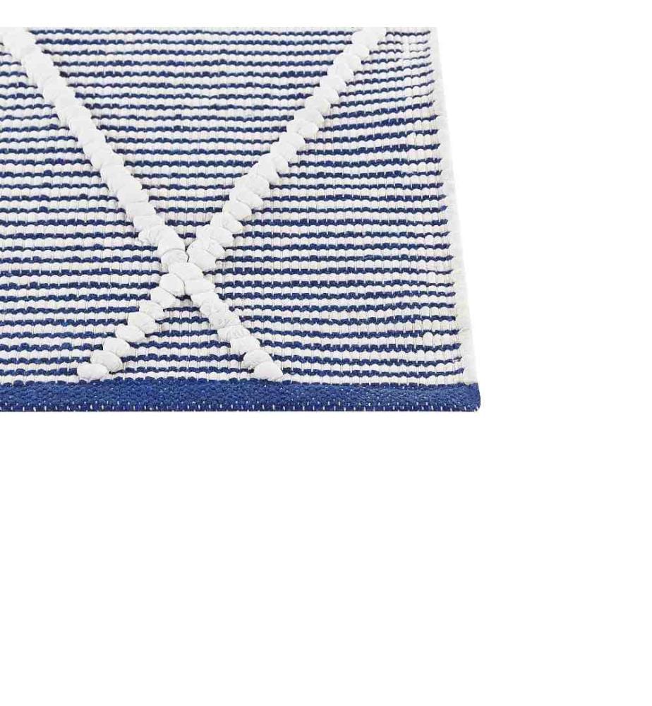 Tapis SYNOPA Bleu 80 x 150 cm Coton