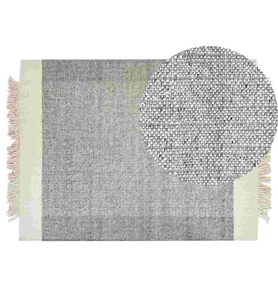 Tapis TATLISU Gris 140 x 200 cm Laine