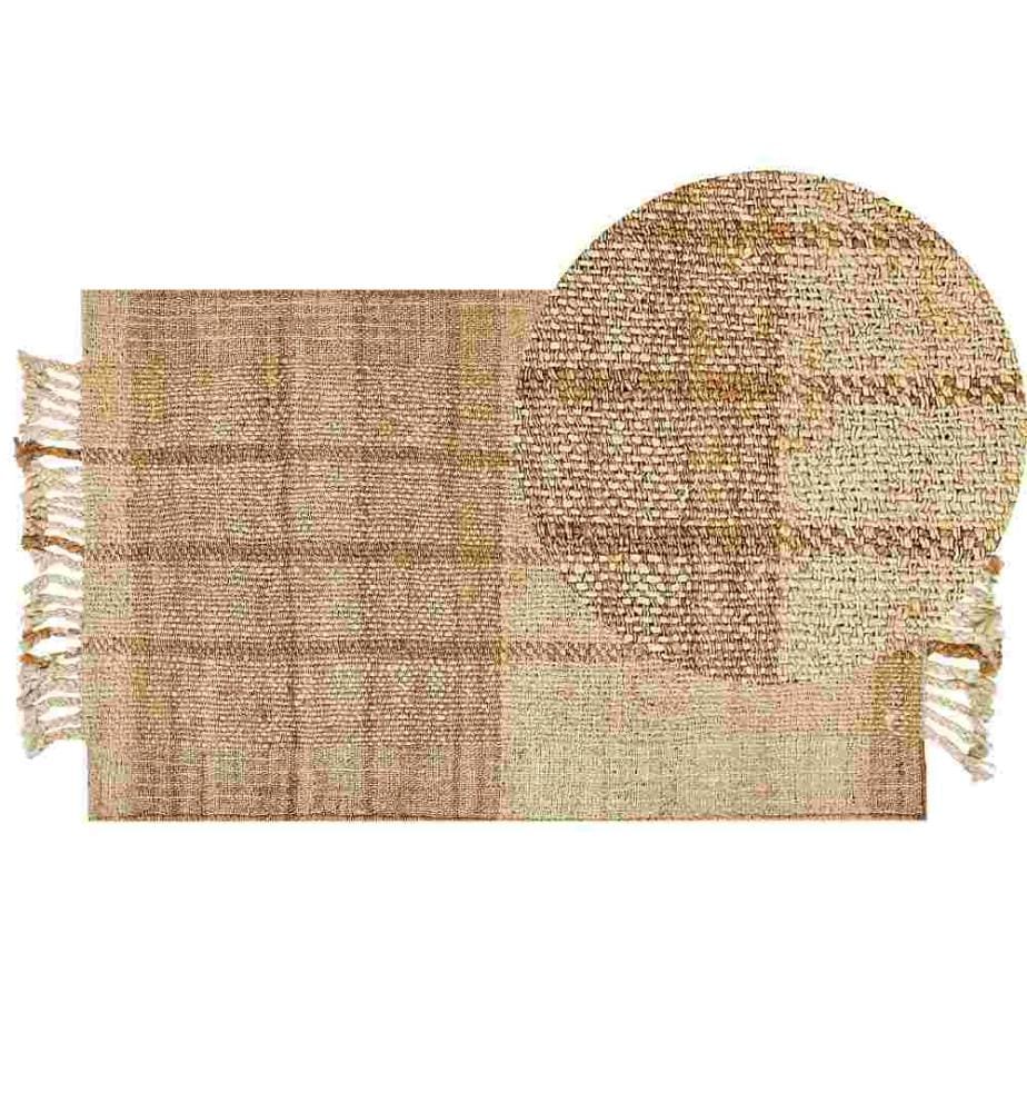 Tapis KARKIN Beige 80 x 150 cm Jute