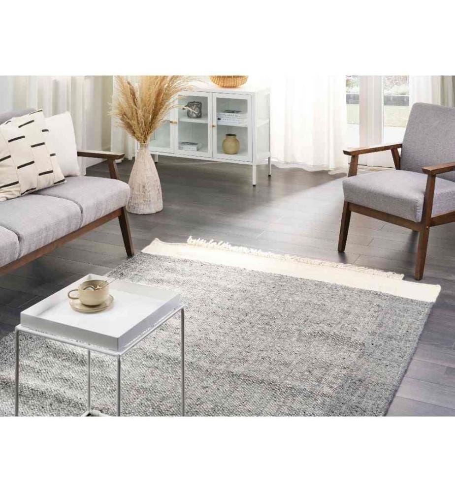 Tapis TATLISU Gris 160 x 230 cm Laine