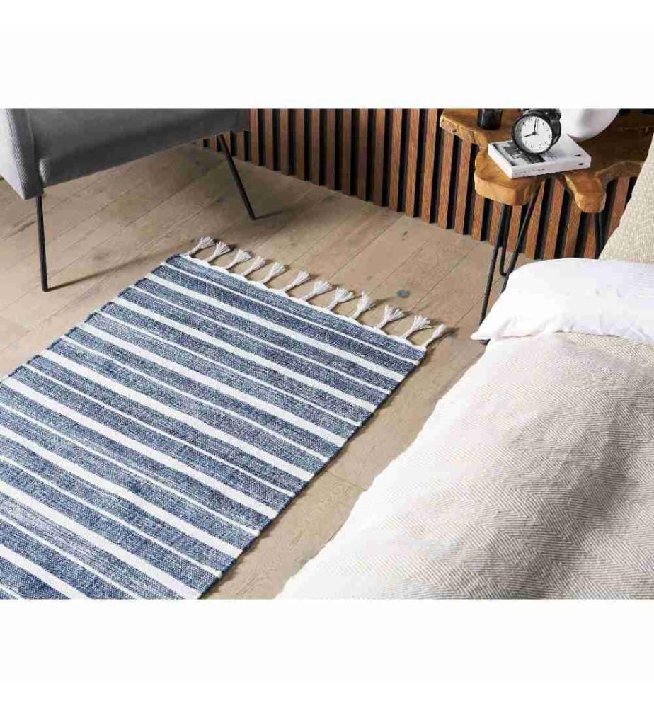Tapis BADEMLI Bleu foncé 80 x 150 cm