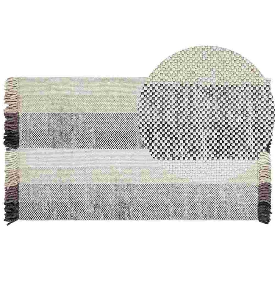 Tapis EMIRLER Blanc 80 x 150 cm Laine