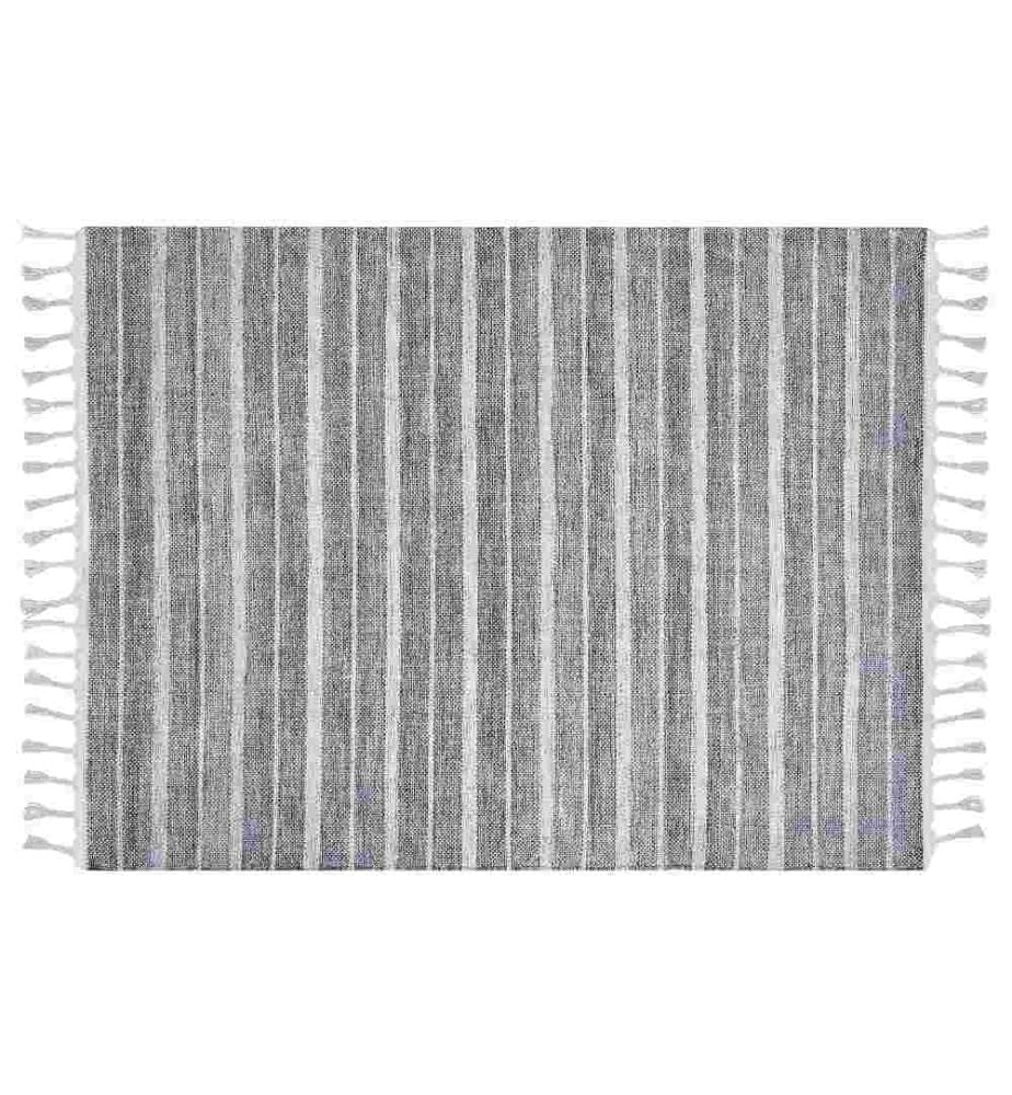 Tapis BADEMLI Gris clair 140 x 200 cm