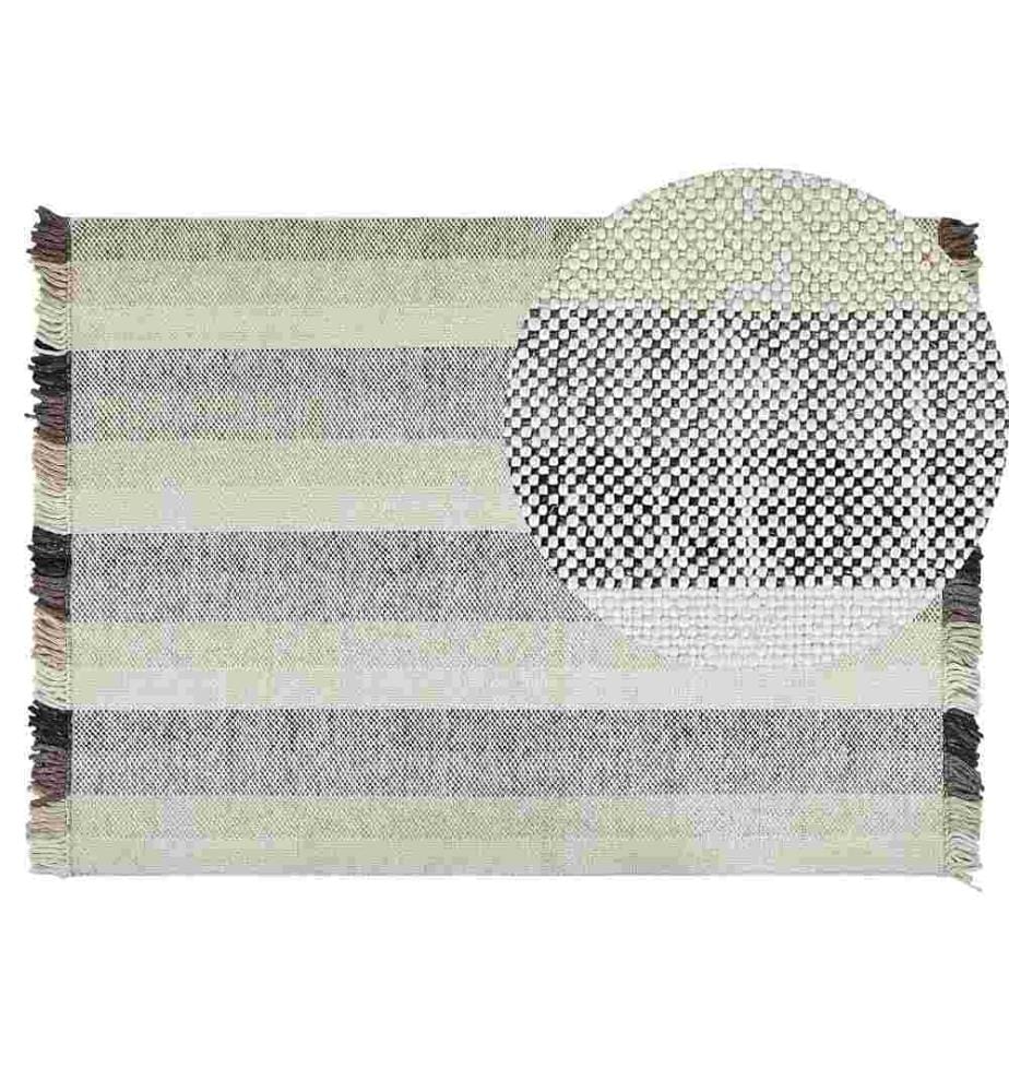 Tapis EMIRLER Blanc 140 x 200 cm Laine