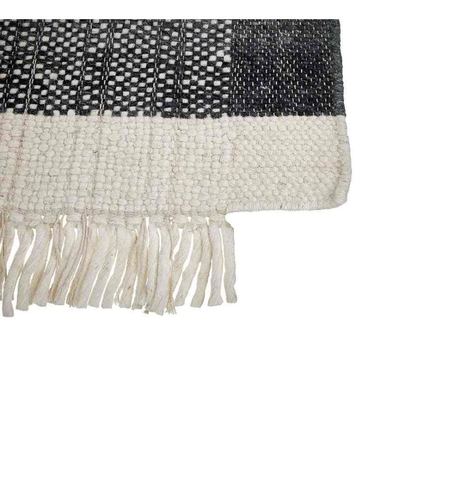 Tapis ATLANTI Noir 80 x 150 cm Laine