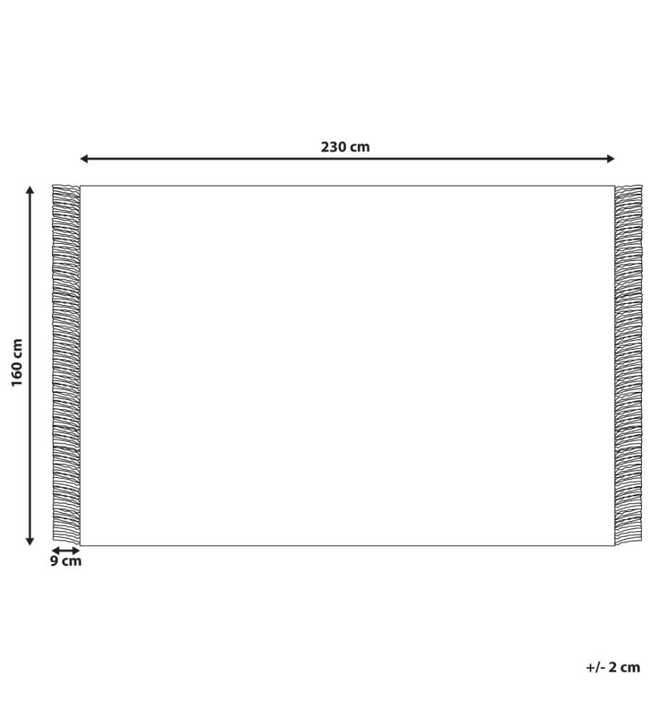 Tapis EMIRLER Blanc 160 x 230 cm Laine
