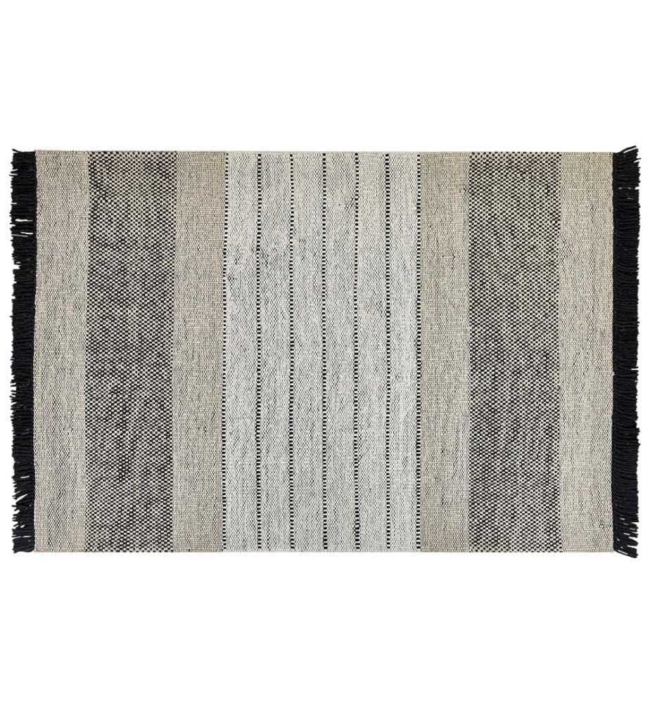 Teppich YAZLIK Beige 140 x 200 cm Wolle