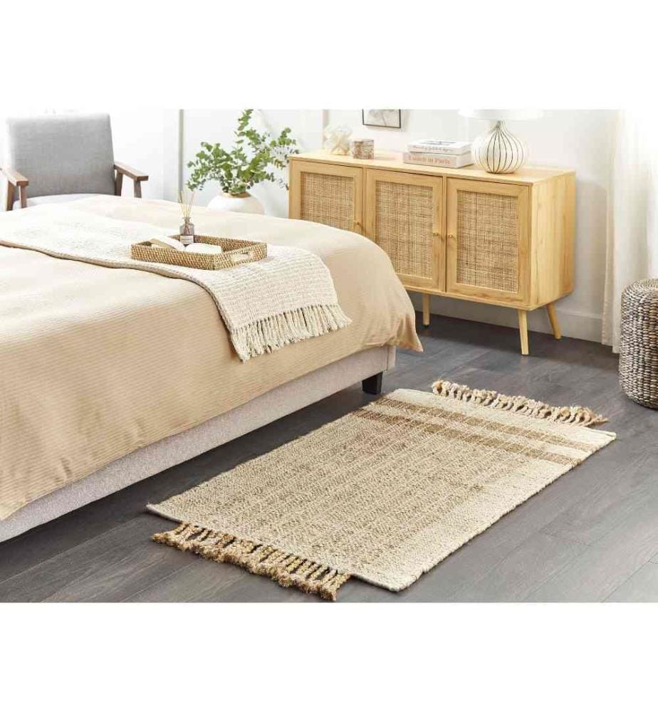 Tapis ORTAOBA Beige 80 x 150 cm Jute
