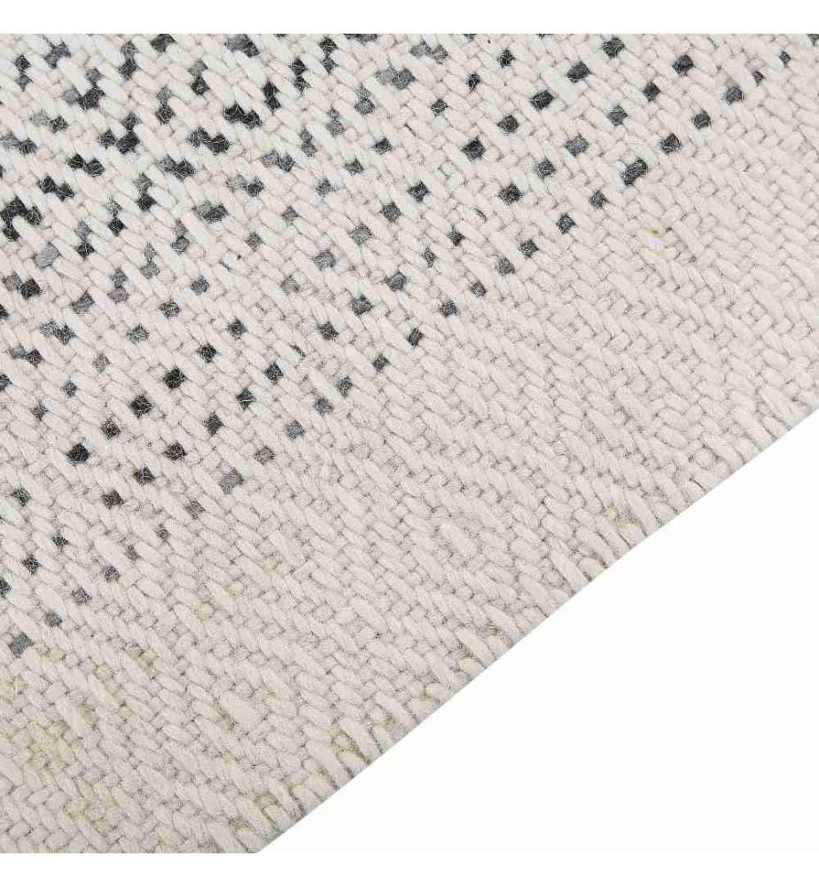 Tapis OMERLI Blanc 140 x 200 cm Laine