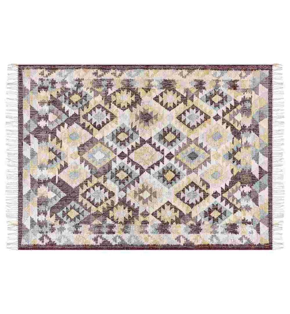 Teppich FENER Bunt 160 x 230 cm Jute