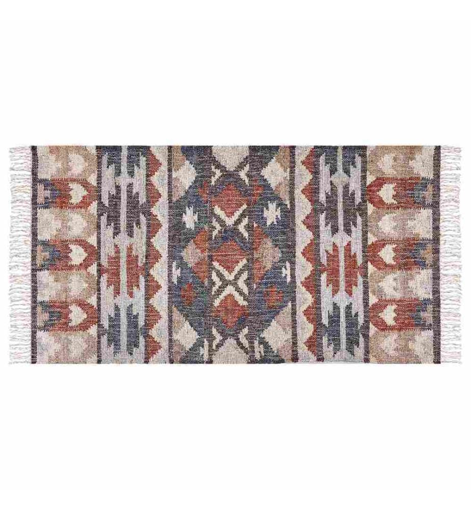 Tapis KALFA Multicolore 80 x 150 cm Jute