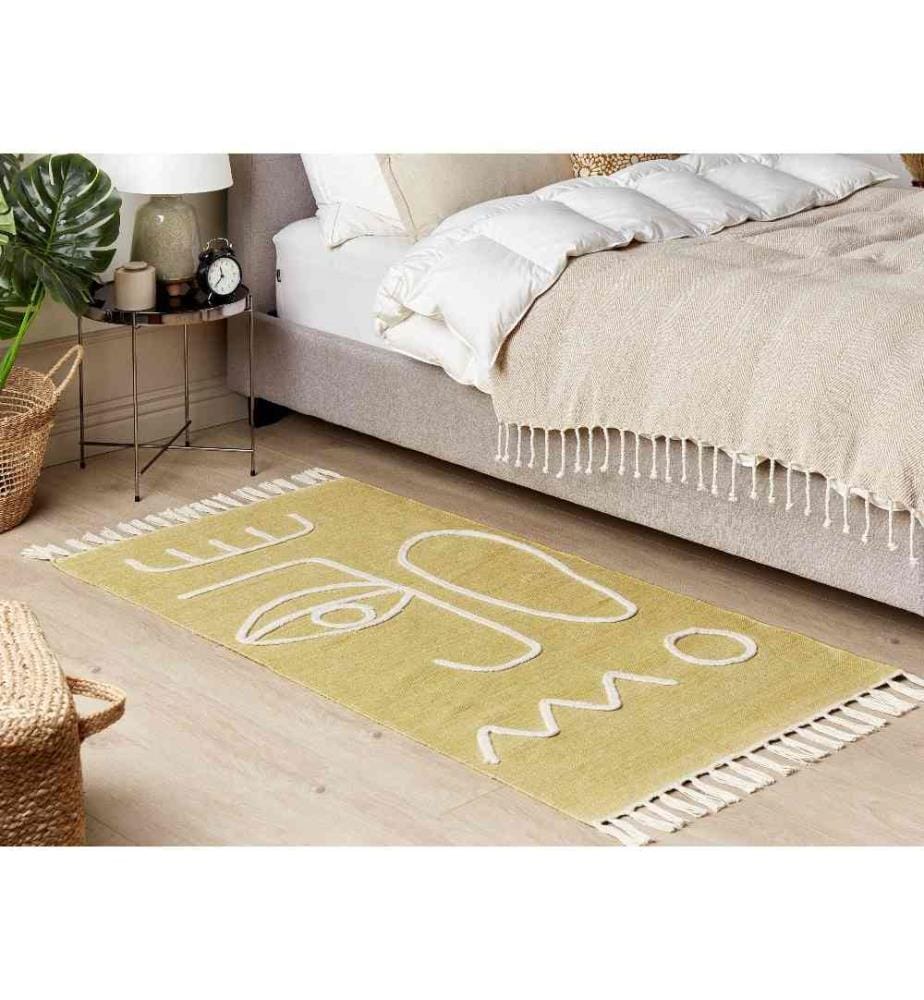 Outdoorteppich YAVU Gelb 80 x 150 cm