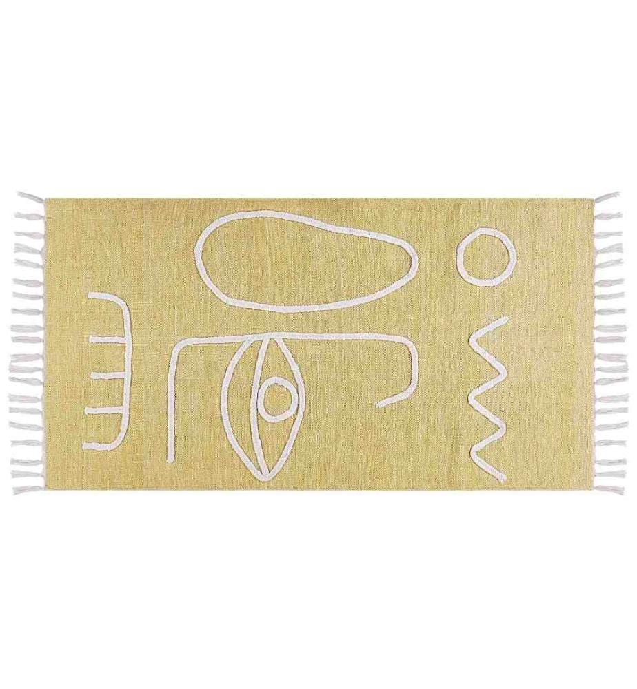 Outdoorteppich YAVU Gelb 80 x 150 cm