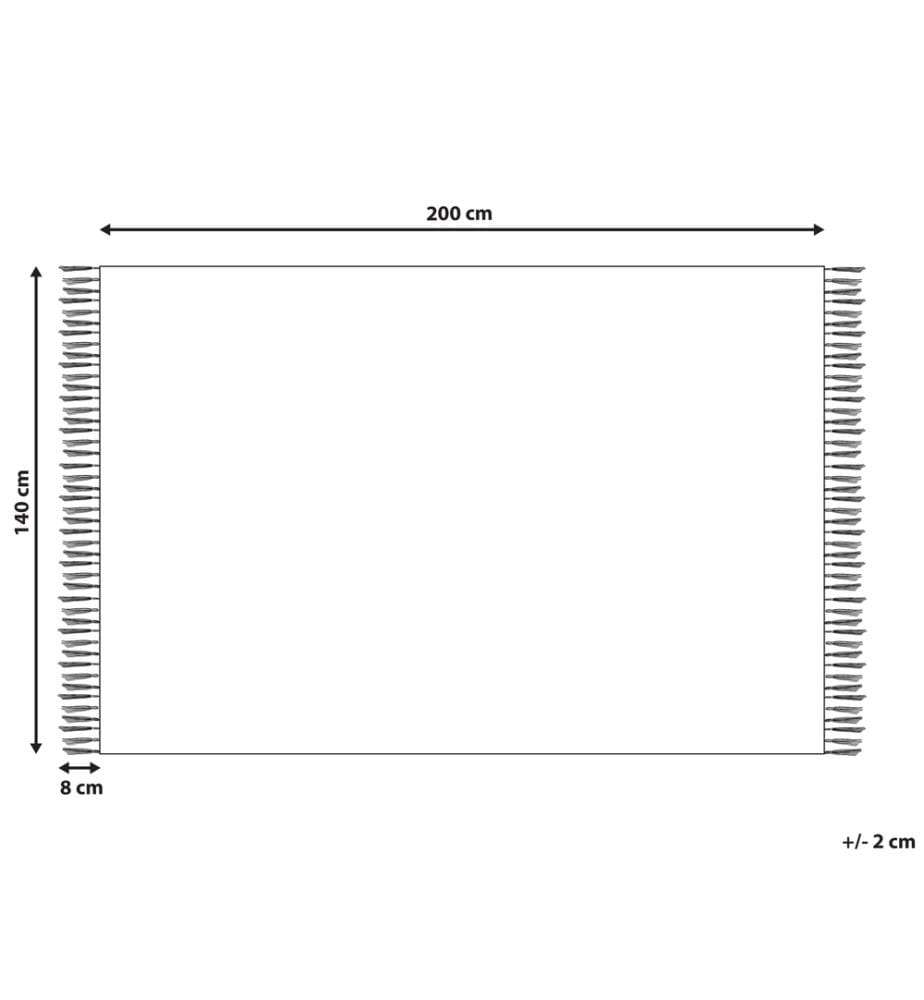Tapis d'extérieur YAVU Vert clair 140 x 200 cm