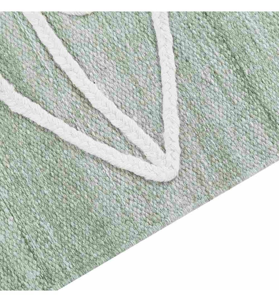 Tapis d'extérieur YAVU Vert clair 140 x 200 cm