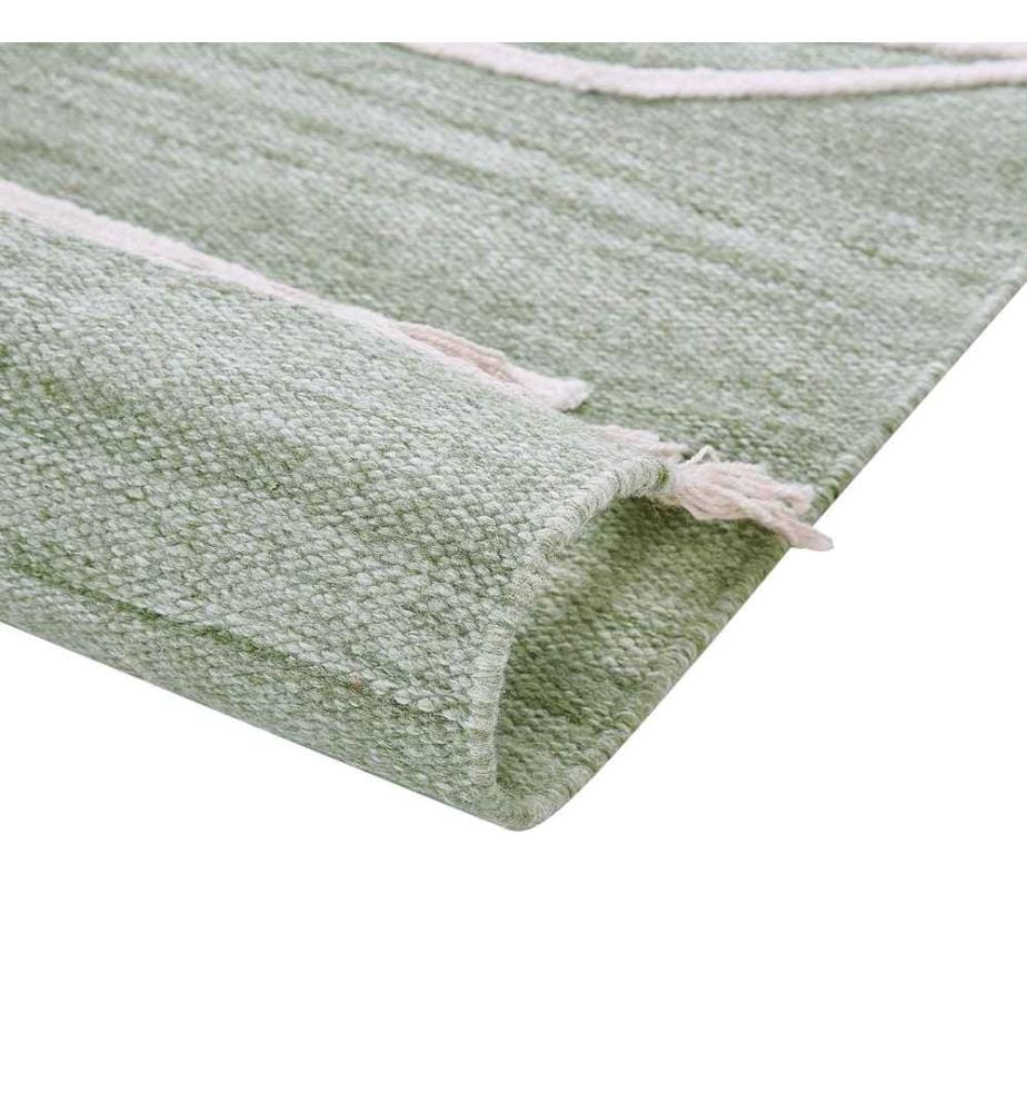 Tapis d'extérieur YAVU Vert clair 140 x 200 cm