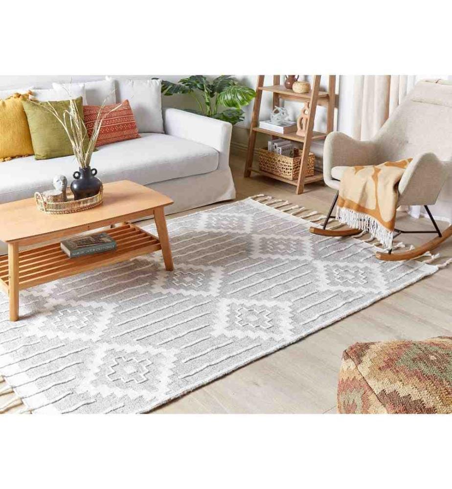 Tapis d'extérieur TABIAT Gris 140 x 200 cm