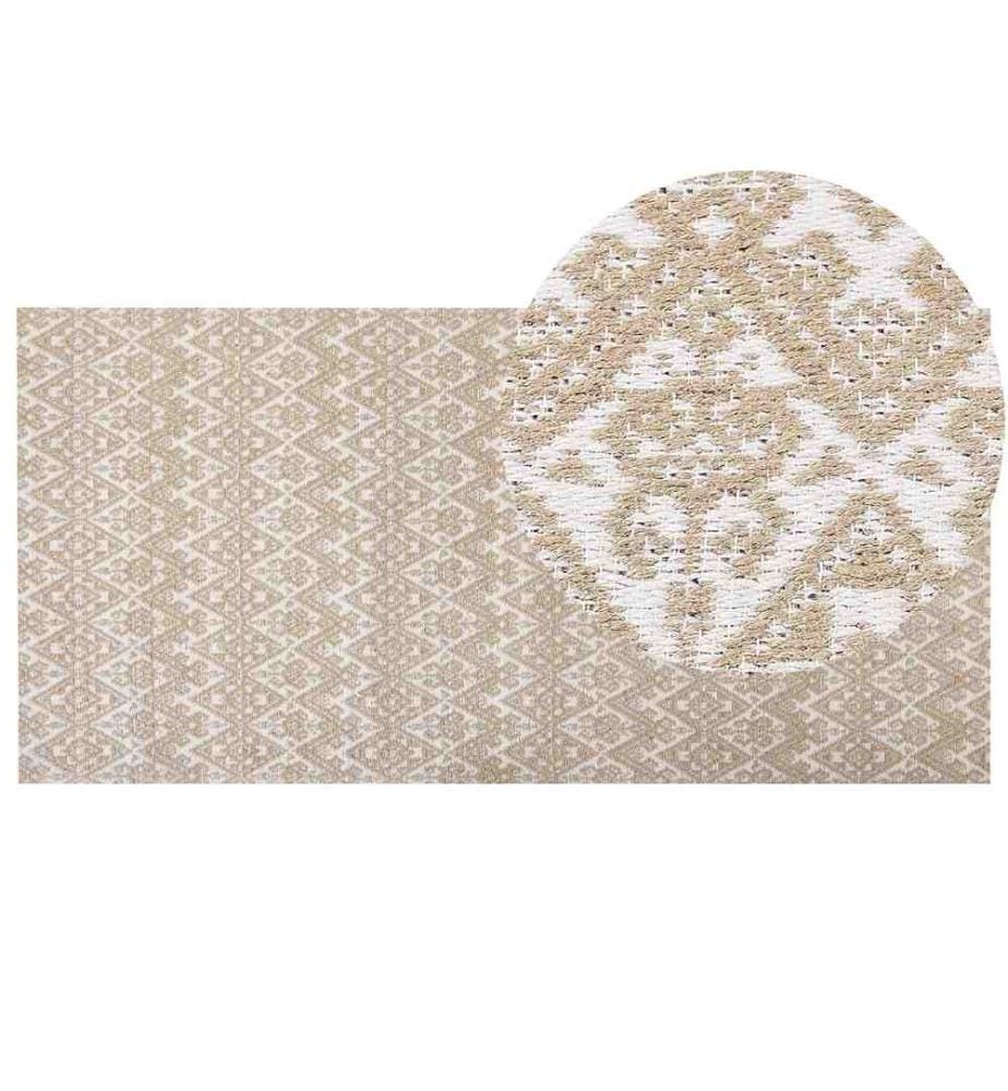 Tapis ATIMA Beige 80 x 150 cm Jute