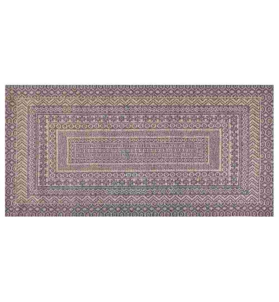 Teppich BAGLAR Grau 80 x 150 cm Jute