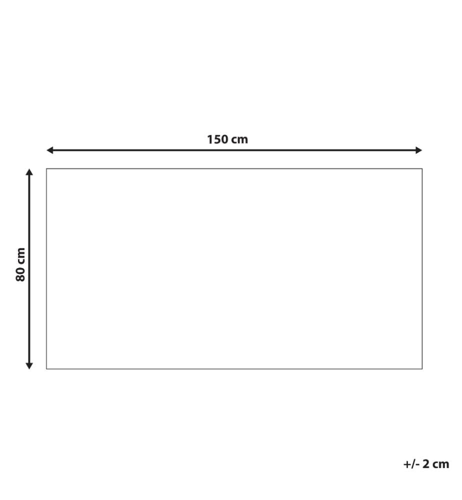 Tapis ANADAG Rouge 80 x 150 cm Coton