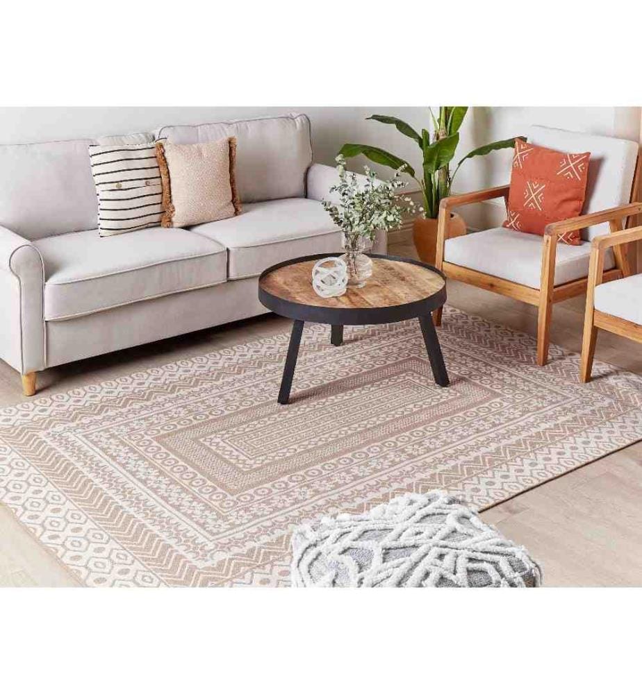 Tapis BAGLAR Blanc 200 x 300 cm Jute