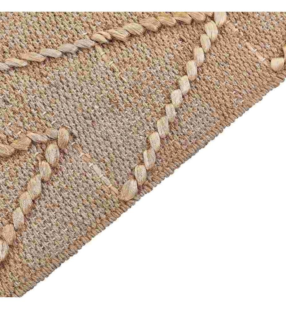 Tapis DADAY Beige 80 x 150 cm Jute