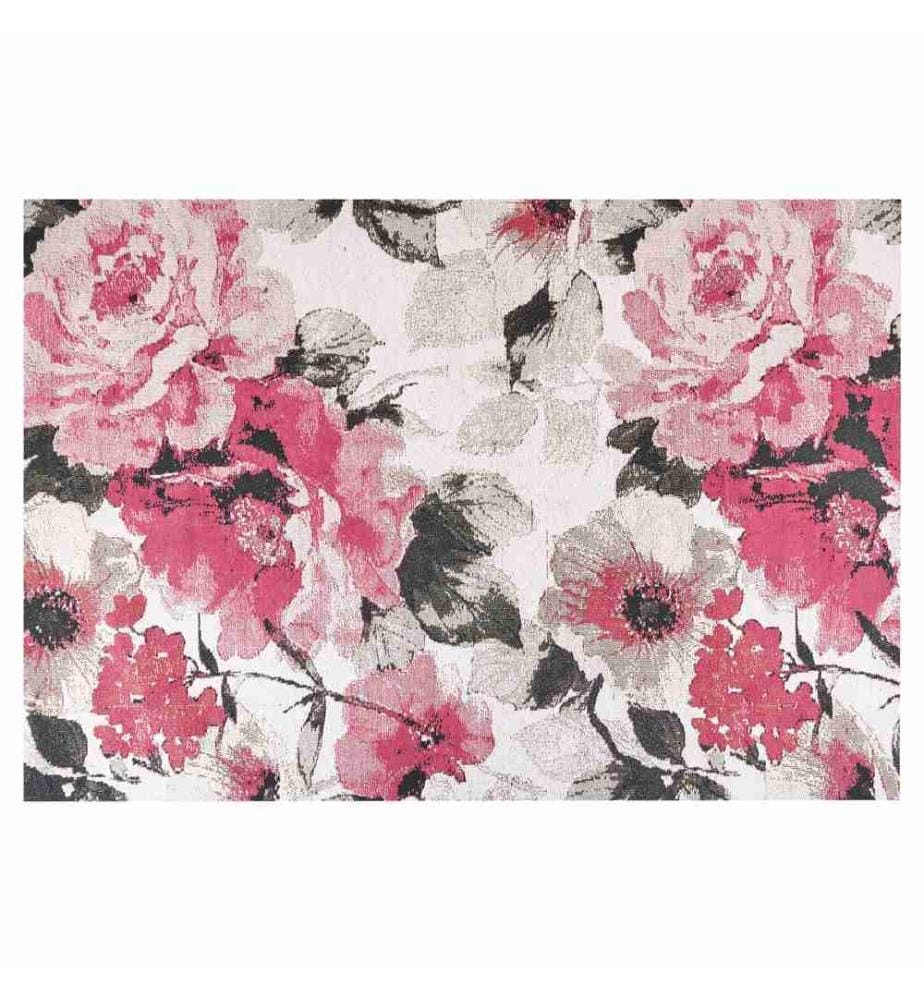 Tapis EJAZ Rose 140 x 200 cm Coton