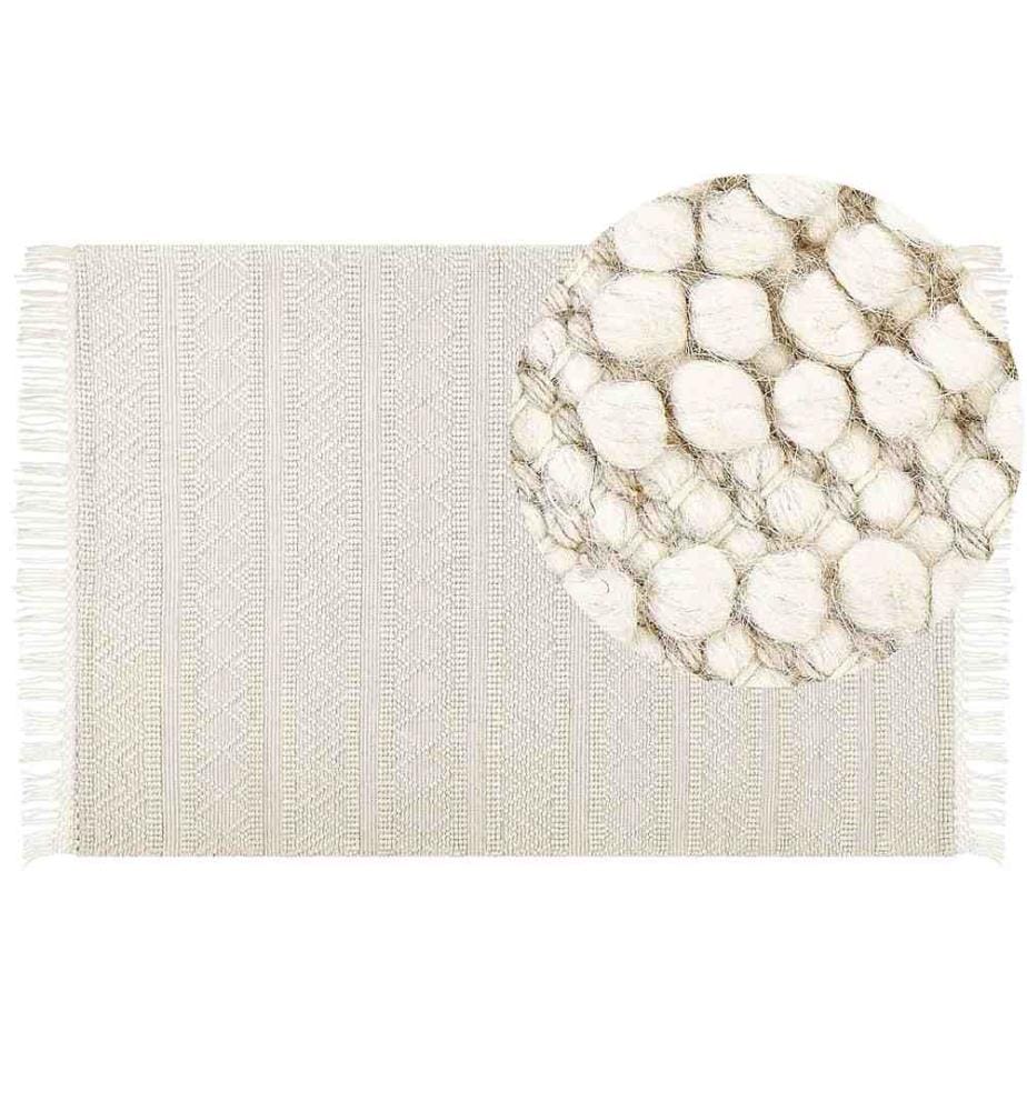 Tapis PERTEK Beige 160 x 230 cm Laine