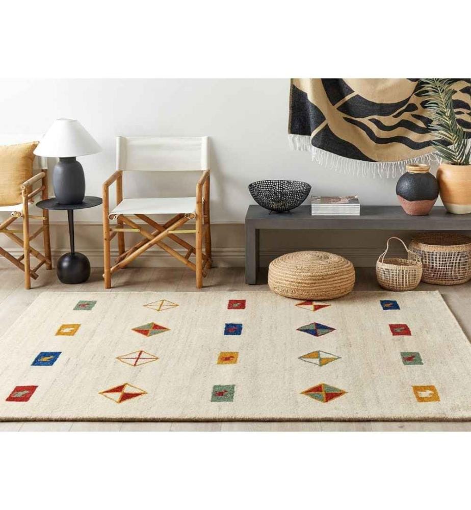 Tapis MISINLI Beige 160 x 230 cm Laine Tapis persan