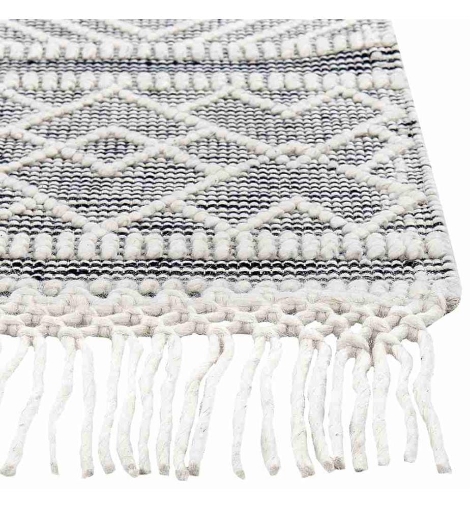 Tapis TOPRAKKALE Gris 160 x 230 cm Laine