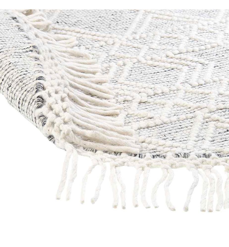 Tapis BULDAN Gris ø 140 cm Laine