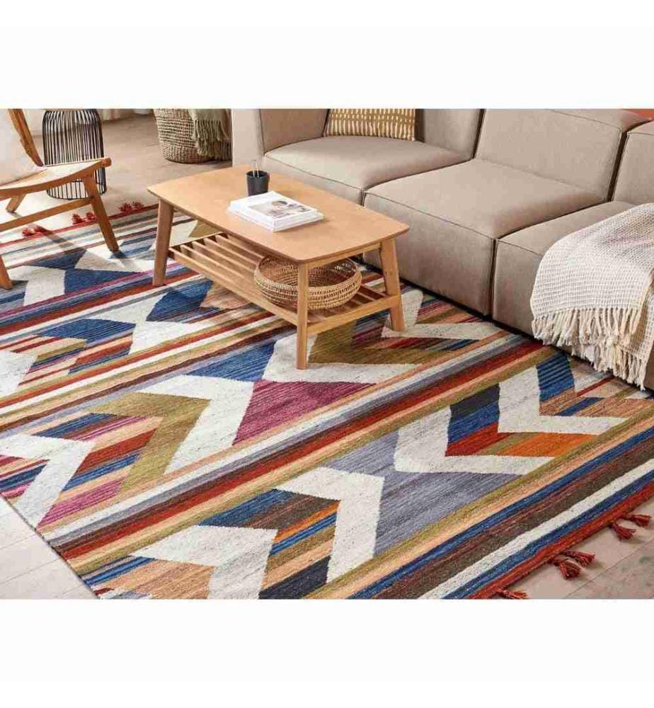 Tapis MRGASHAT Multicolore 200 x 300 cm Laine Kilim