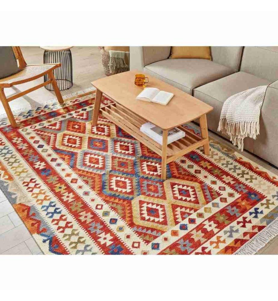 Tapis OSHAKAN Multicolore 160 x 230 cm Laine Kilim
