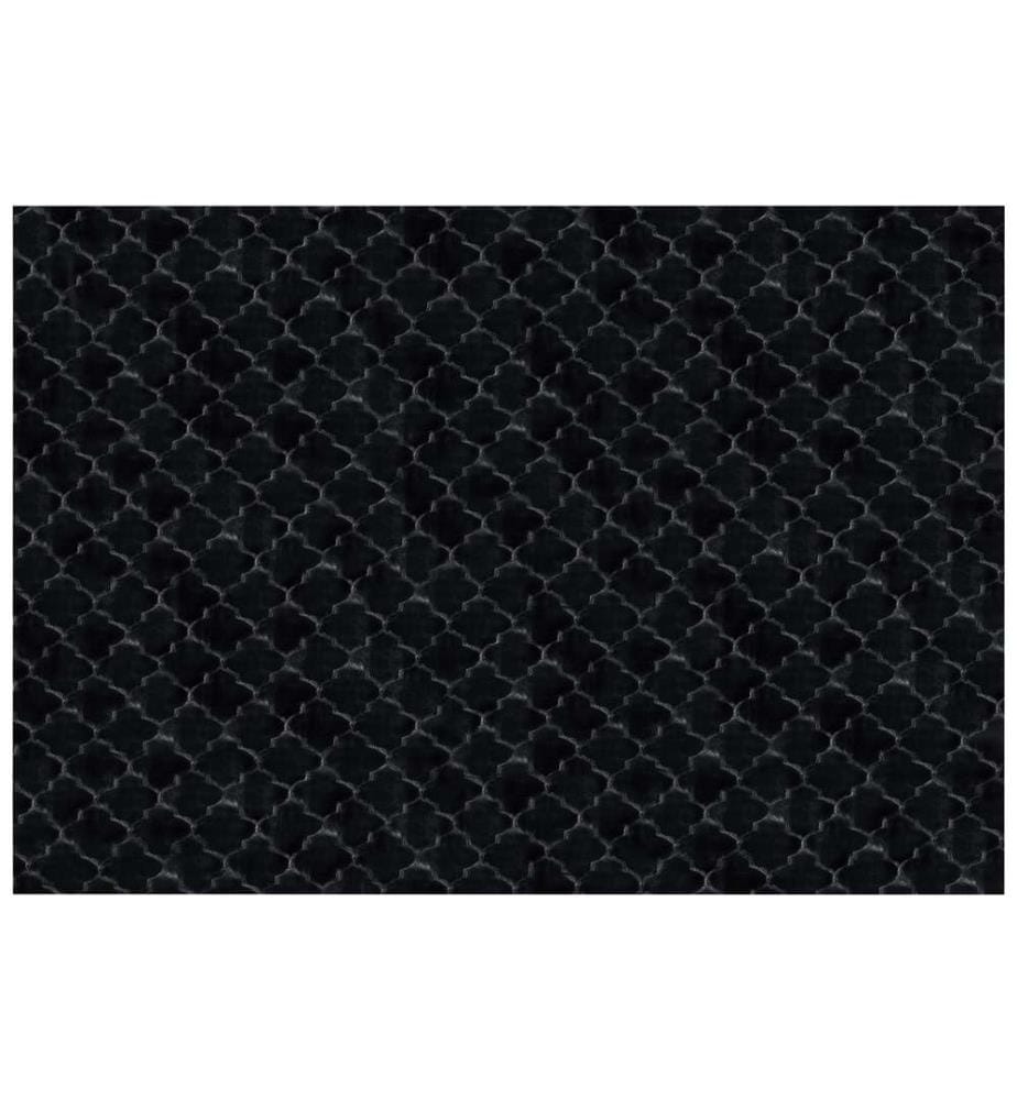 Kunstfellteppich GHARO Schwarz 160 x 230 cm