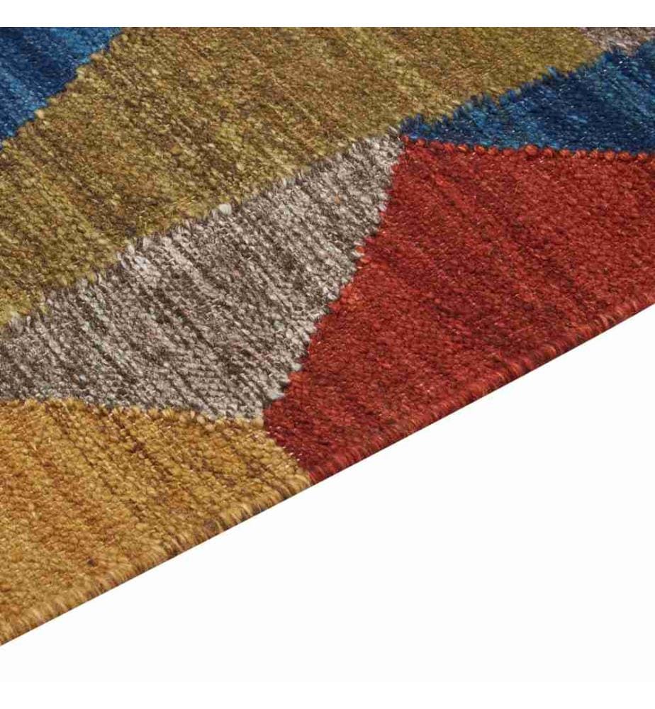 Teppich ARZAKAN Bunt 200 x 300 cm Wolle Kelim