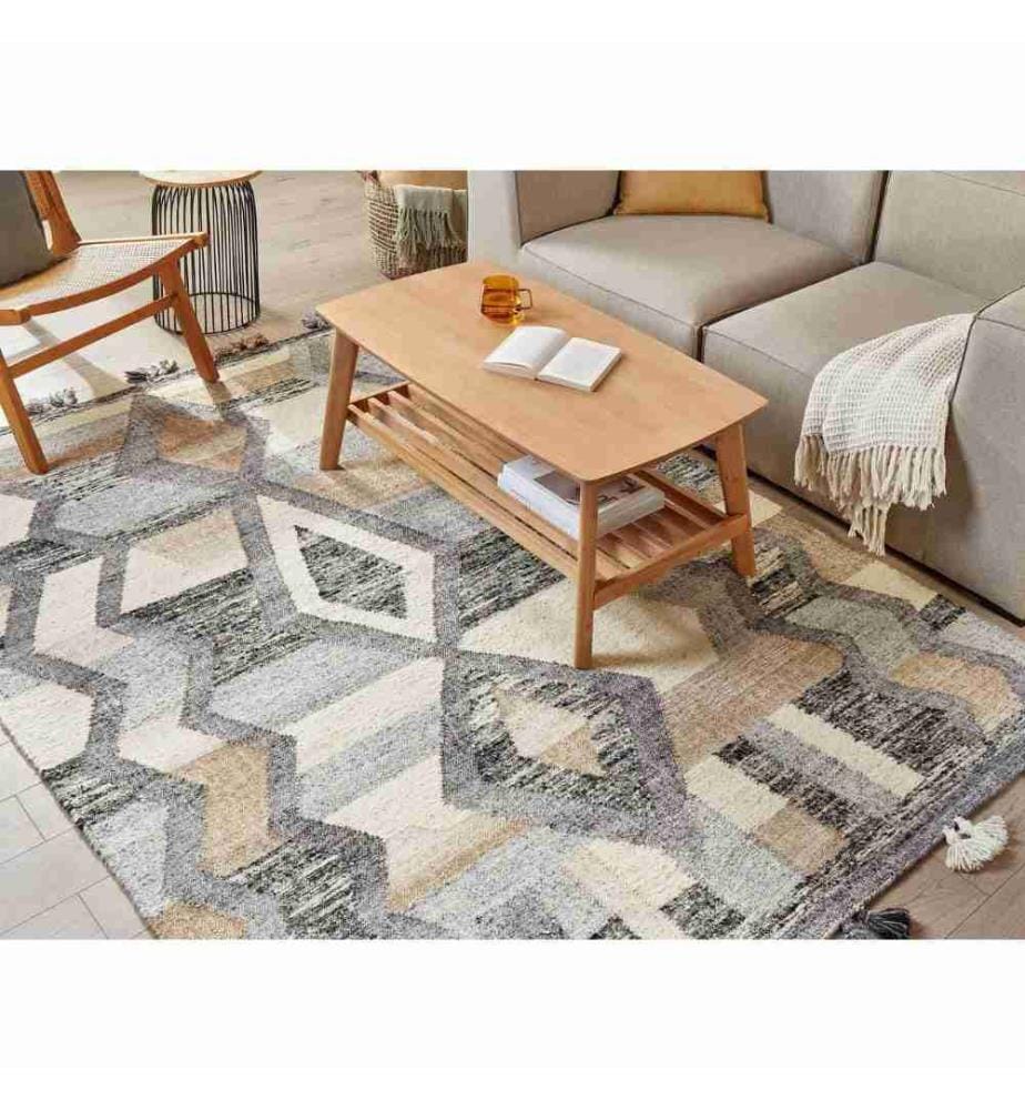 Tapis AYGEZARD Multicolore 160 x 230 cm Laine Kilim