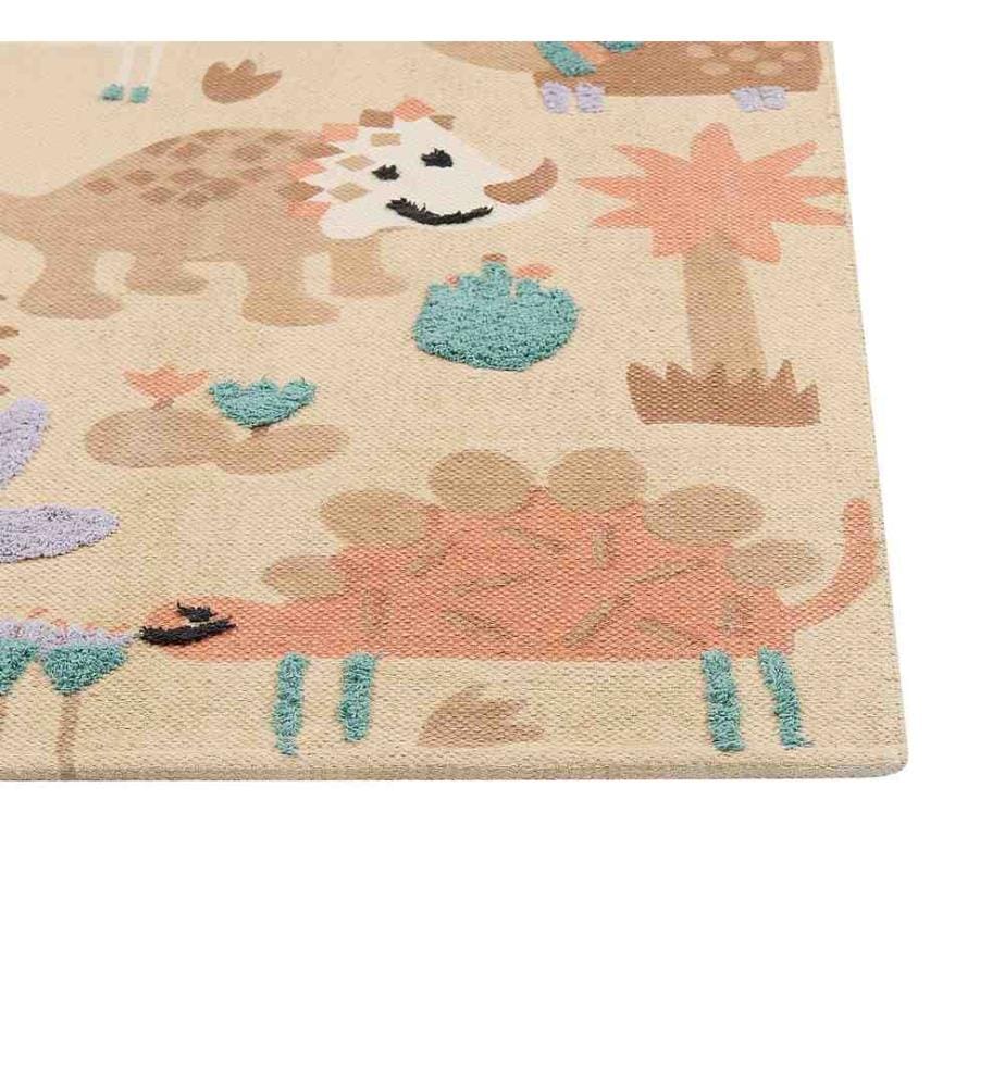 Kinderteppich STABAT Bunt 80 x 150 cm Baumwolle