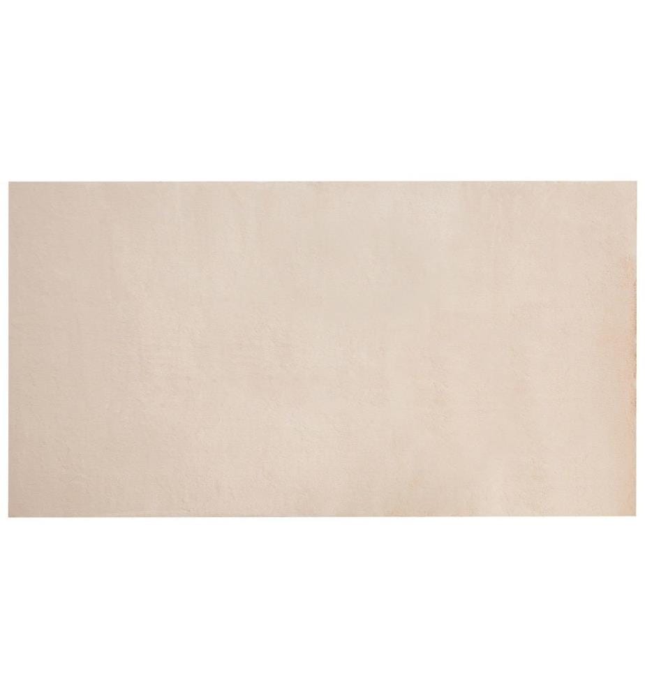 Tapis en fausse fourrure MIRPUR Beige 80 x 150 cm
