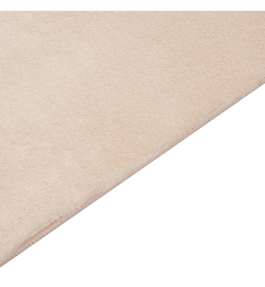 Tapis en fausse fourrure MIRPUR Beige 80 x 150 cm