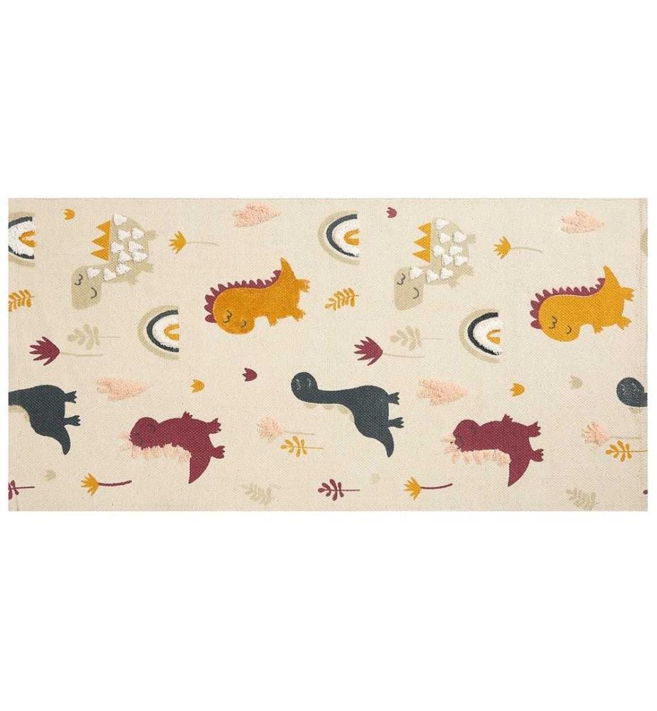 Kinderteppich TIOP Bunt 80 x 150 cm Baumwolle