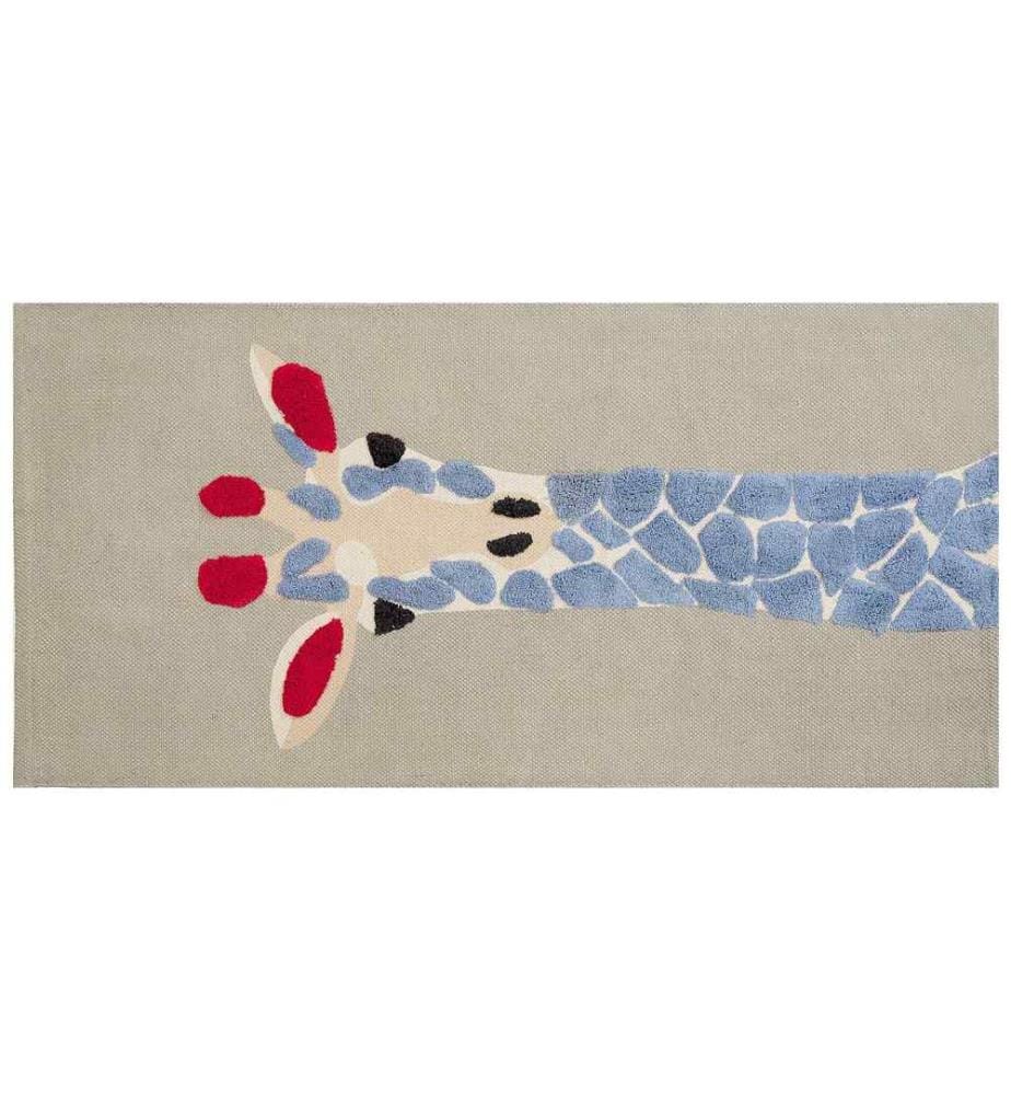 Kinderteppich SAKUBO Bunt 80 x 150 cm Baumwolle