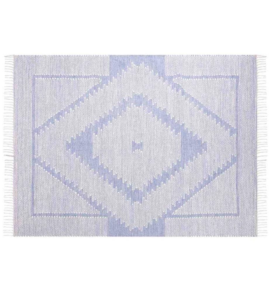 Tapis ANSAR Bleu 160 x 230 cm Coton