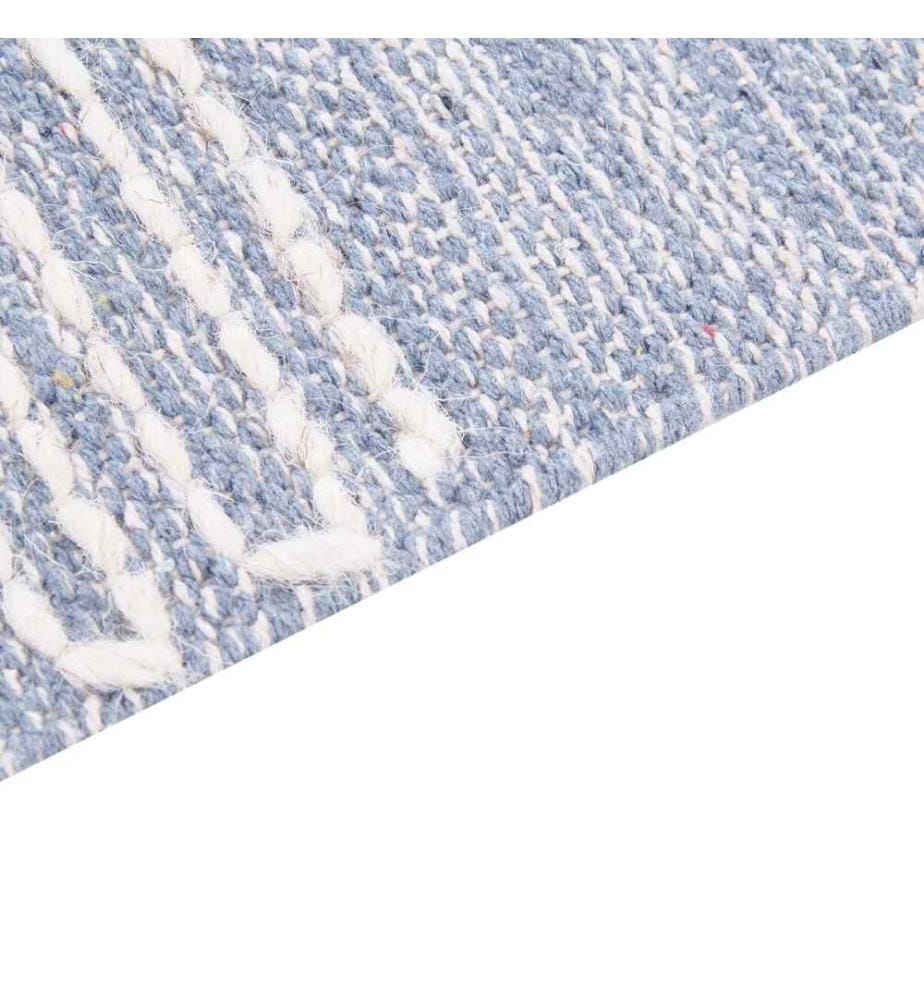 Tapis ANSAR Bleu 160 x 230 cm Coton