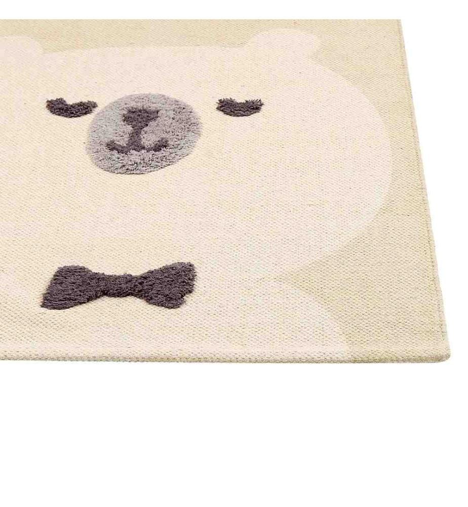 Tapis enfant SIMAU Beige 80 x 150 cm Coton