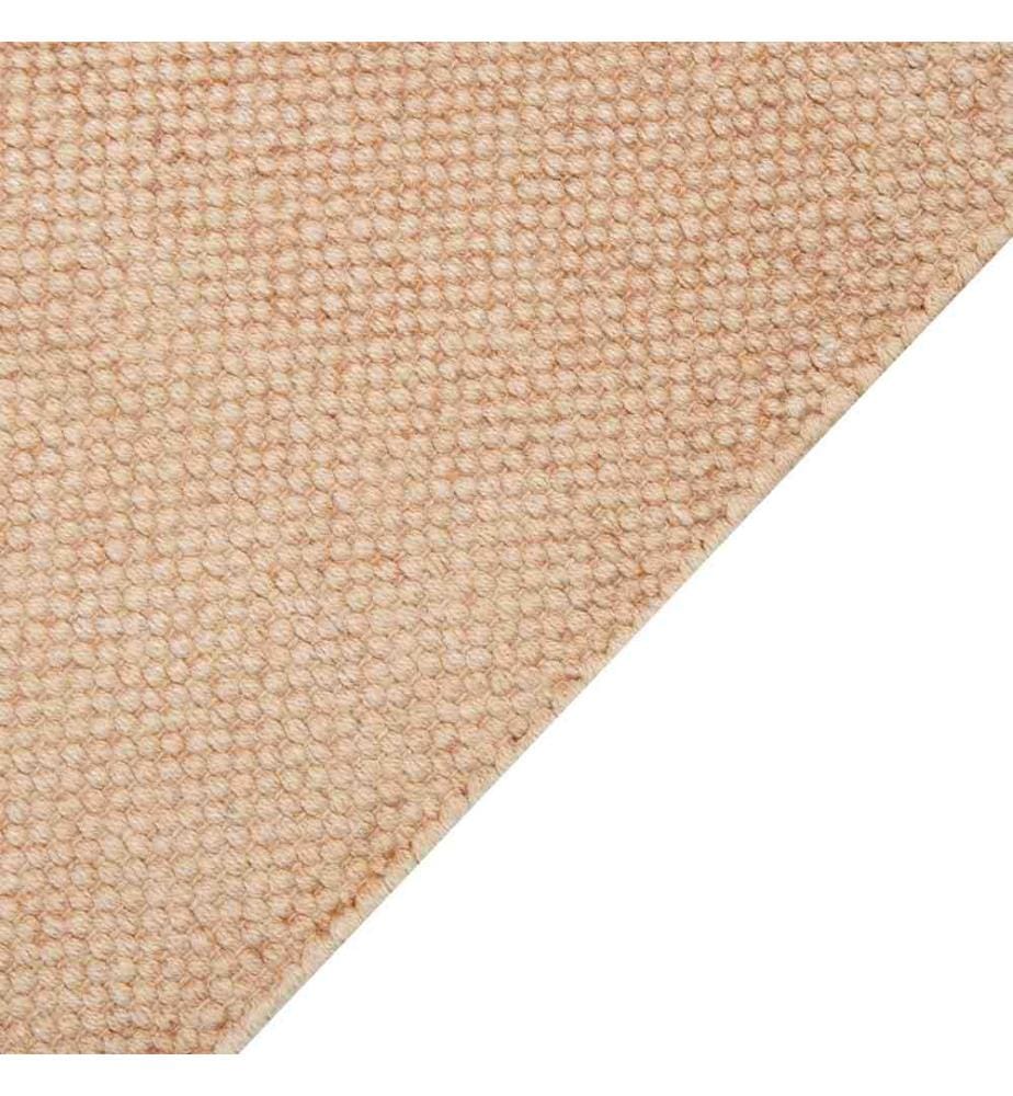 Kinderteppich SEAI Beige 80 x 150 cm Baumwolle