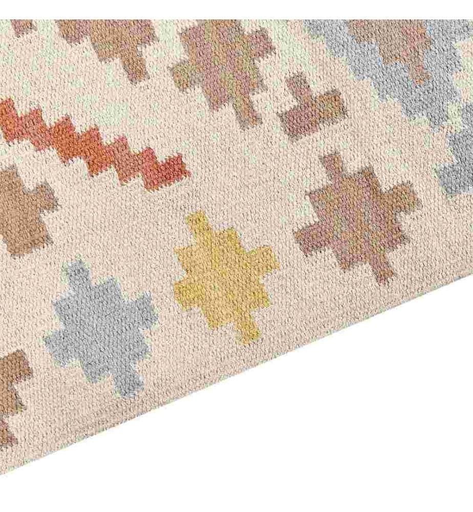 Tapis ATAN Multicolore 80 x 300 cm Coton Kilim