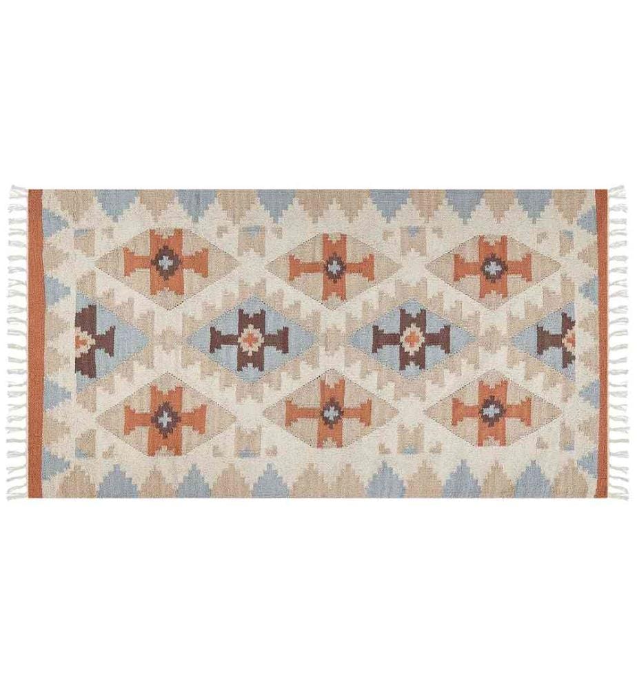 Tapis DILIJAN Multicolore 80 x 150 cm Coton Kilim