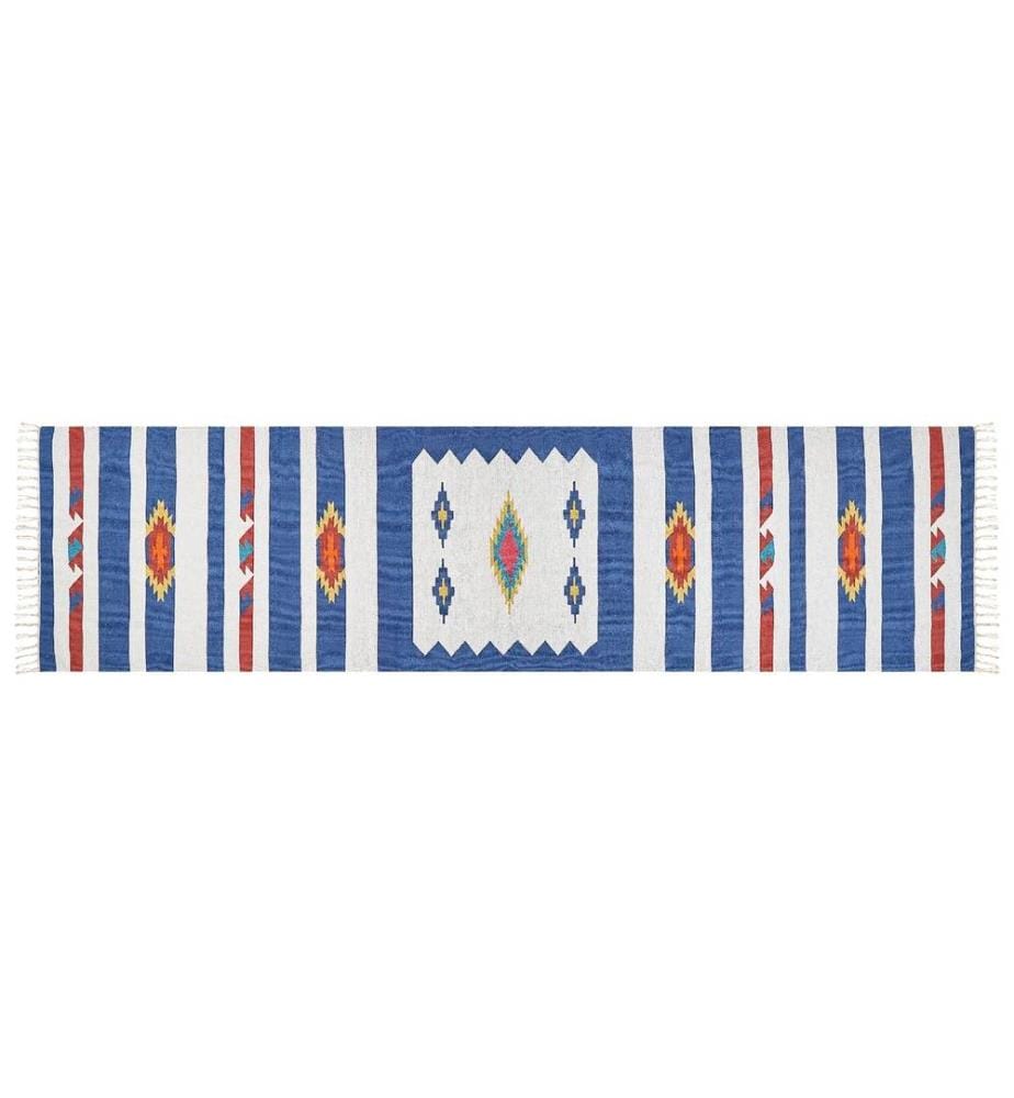 Tapis VARSER Multicolore 80 x 300 cm Coton Kilim